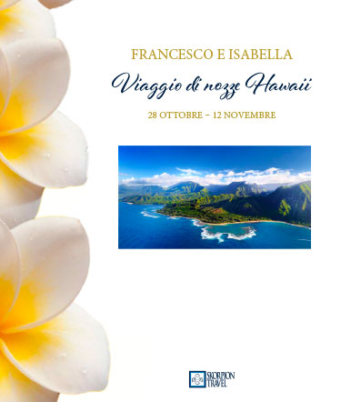 Visualizza il programma del viaggio di nozze Visualizza il programma del viaggio di nozze