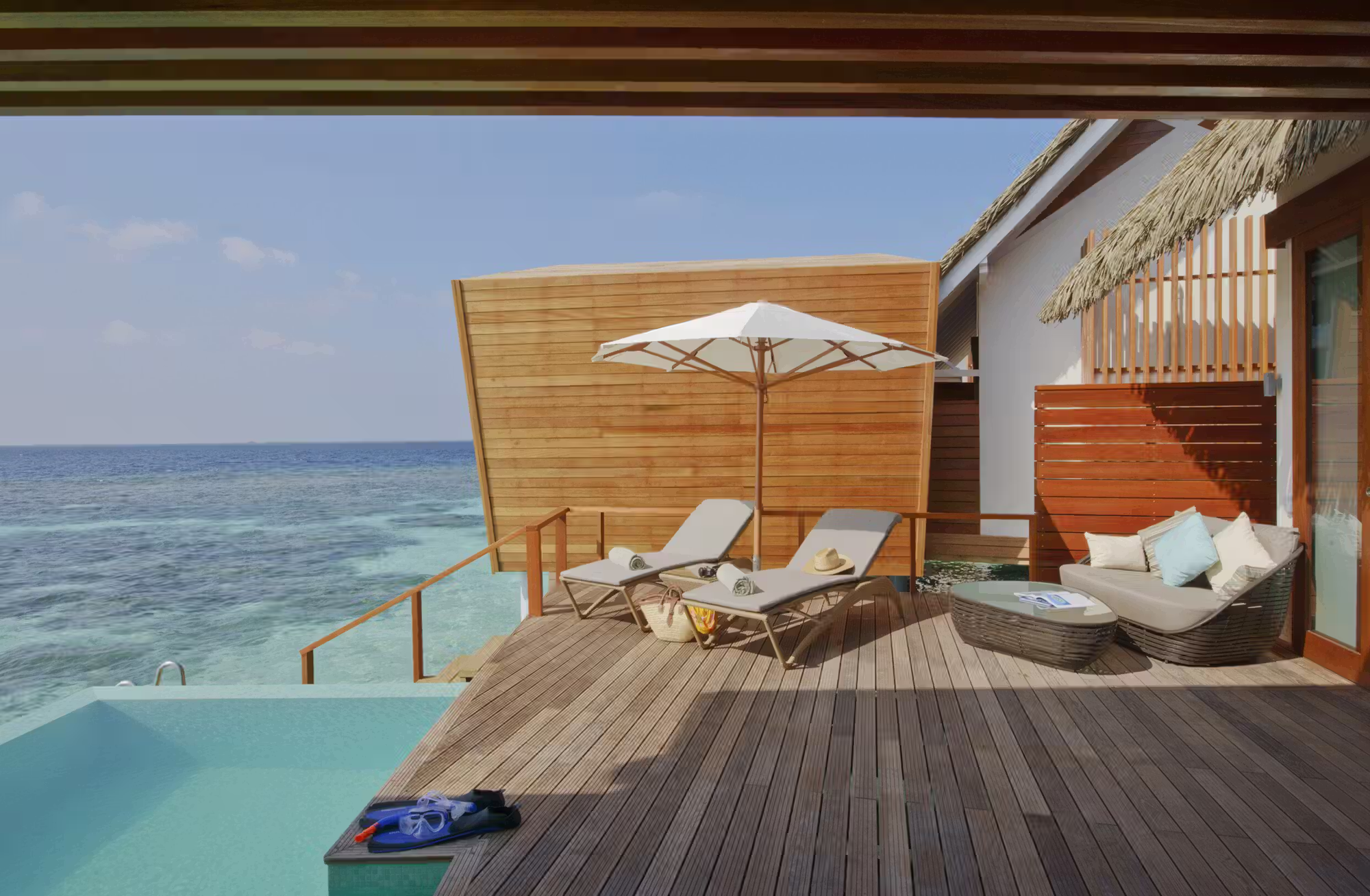 Poche ville, tanto spazio e un'accoglienza intima tra spiaggia, giardino tropicale e laguna. — immagine 11