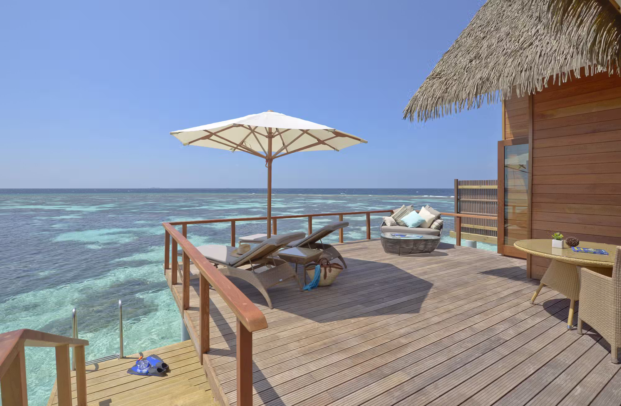 Poche ville, tanto spazio e un'accoglienza intima tra spiaggia, giardino tropicale e laguna. — immagine 9