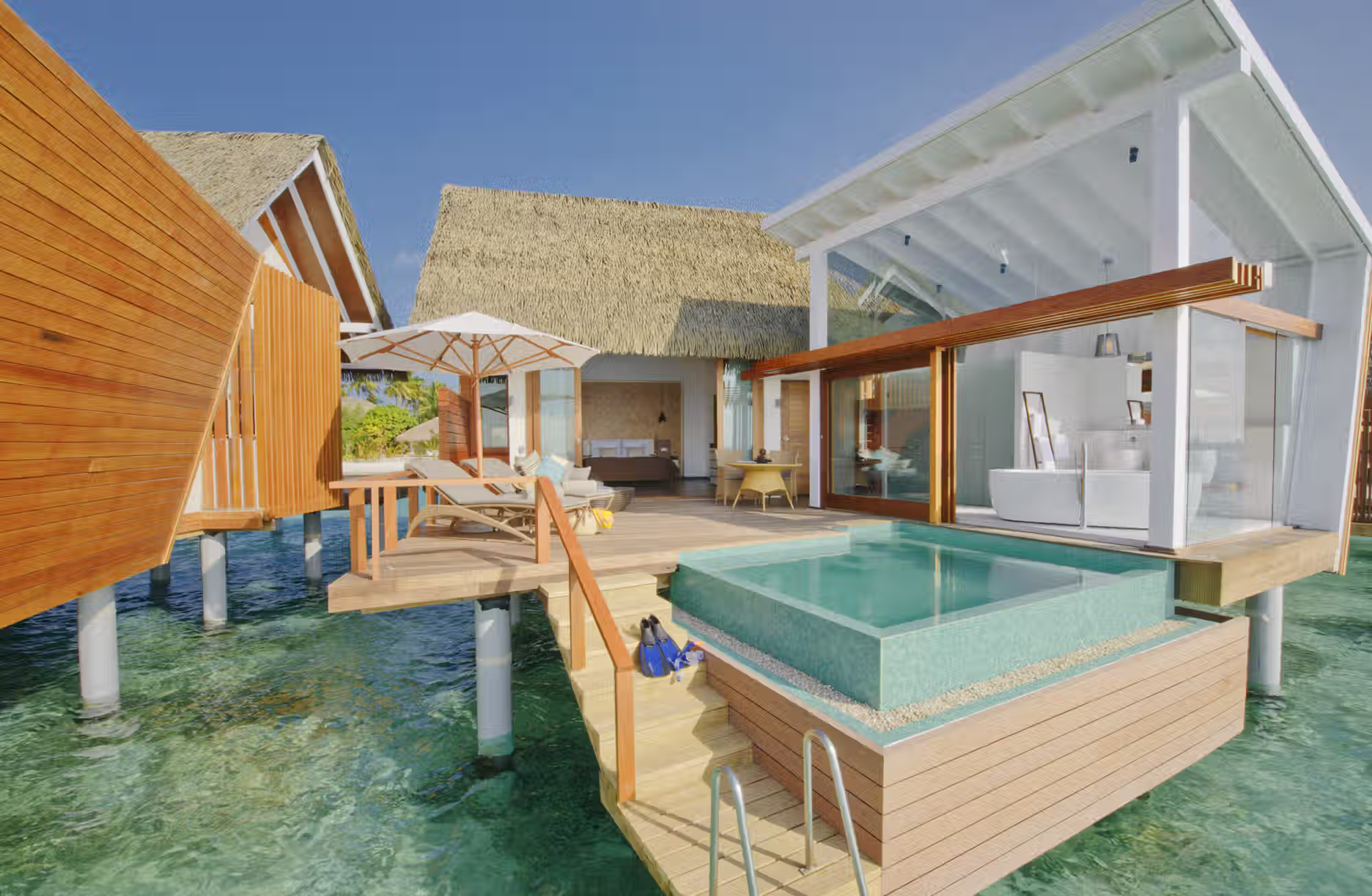 Poche ville, tanto spazio e un'accoglienza intima tra spiaggia, giardino tropicale e laguna. — immagine 14