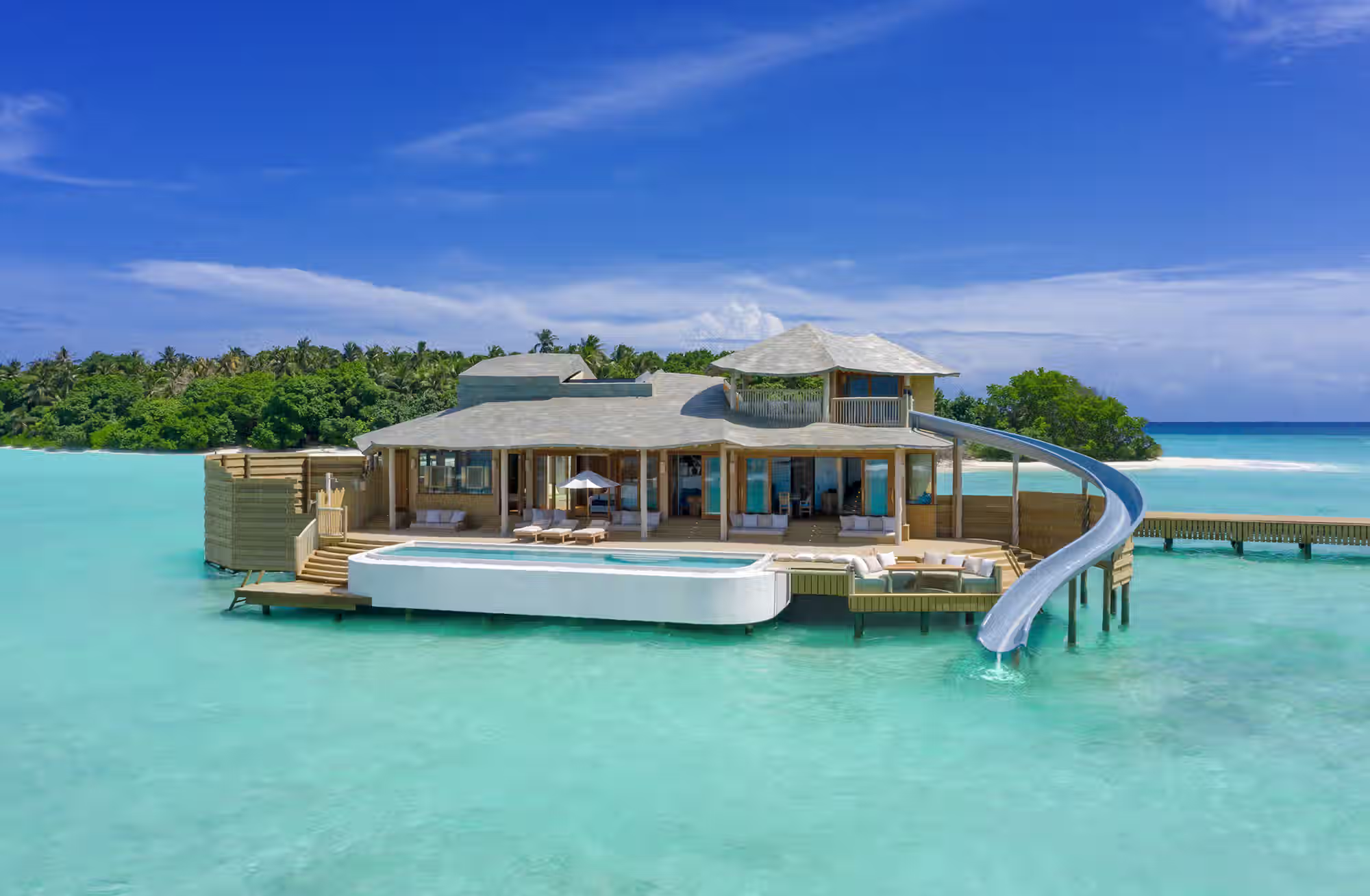 Spazi ampi, privacy assoluta e architetture immerse nella vegetazione, tra giardini, piscine private e autentico spirito Robinson Crusoe. — immagine 2