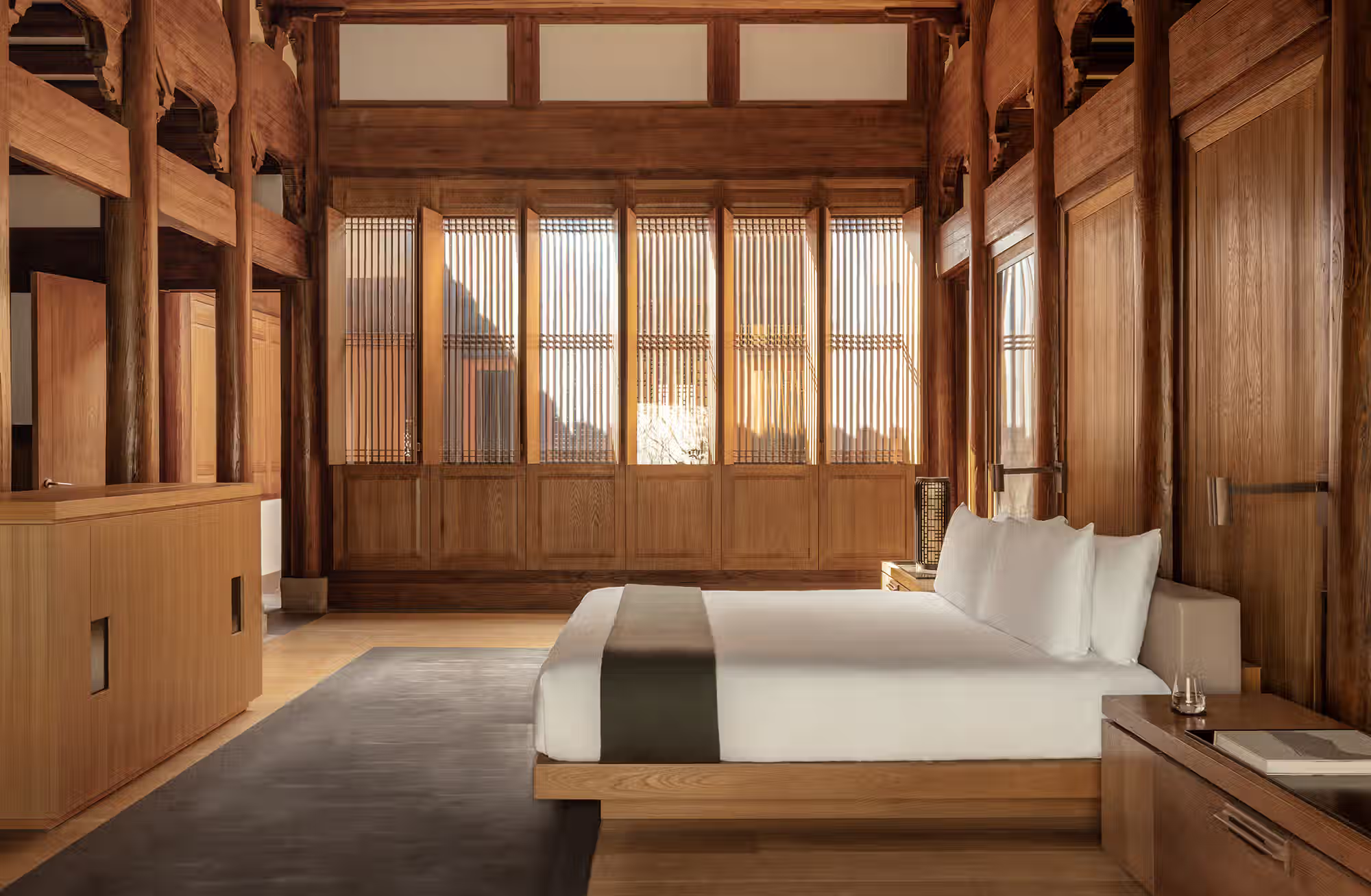 Dimore secolari restaurate e Pavilion contemporanei costruiscono un dialogo raro tra l’eredità delle dinastie Ming e Qing e il comfort di oggi. — immagine 6