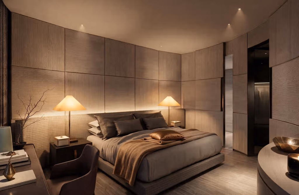 160 camere e suite in cui design, comfort e panorama raccontano una diversa idea di lusso.