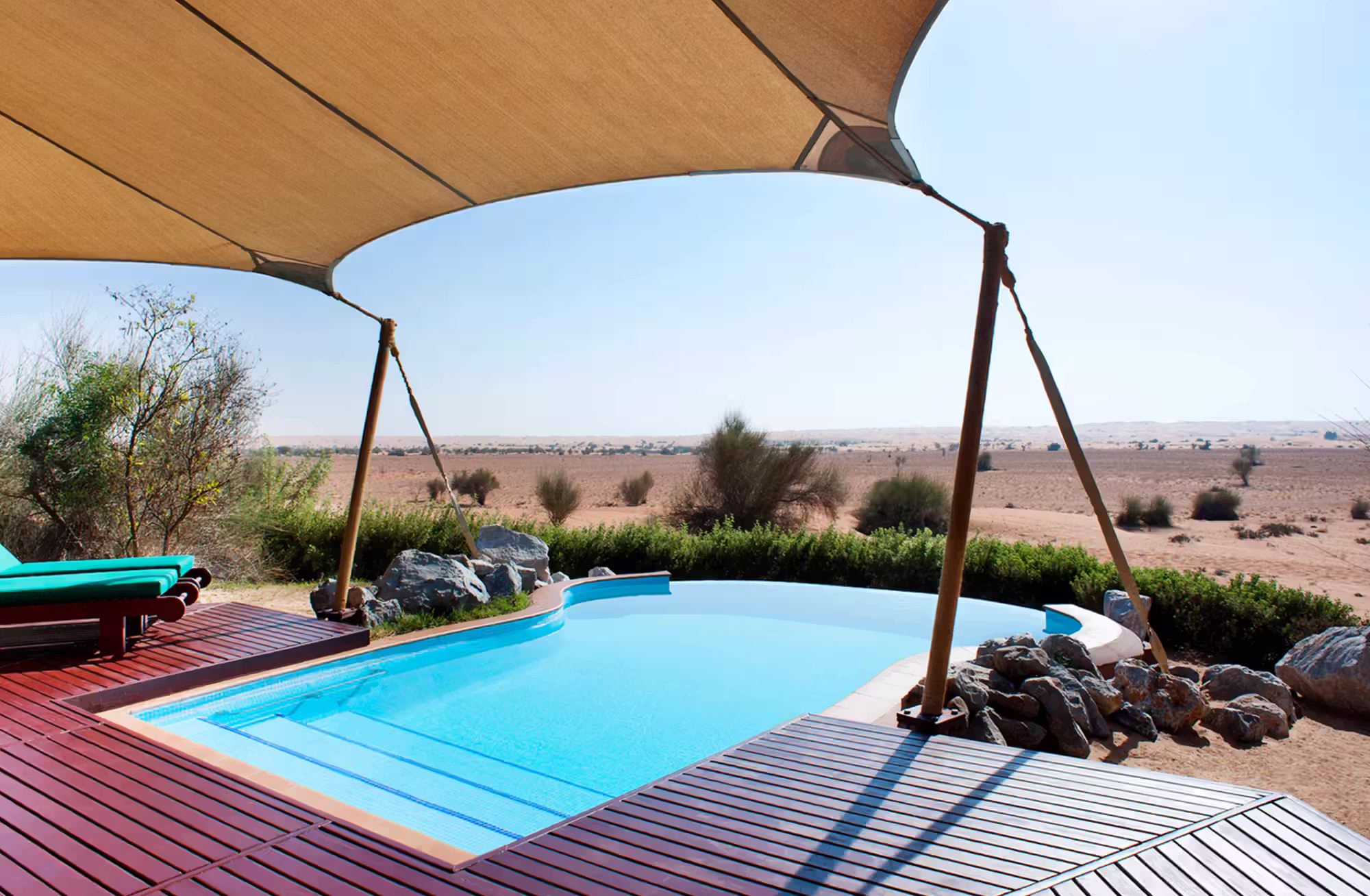 42 ville indipendenti, quattro diverse interpretazioni dell’ospitalità araba e una piscina privata per ogni soggiorno. — immagine 5