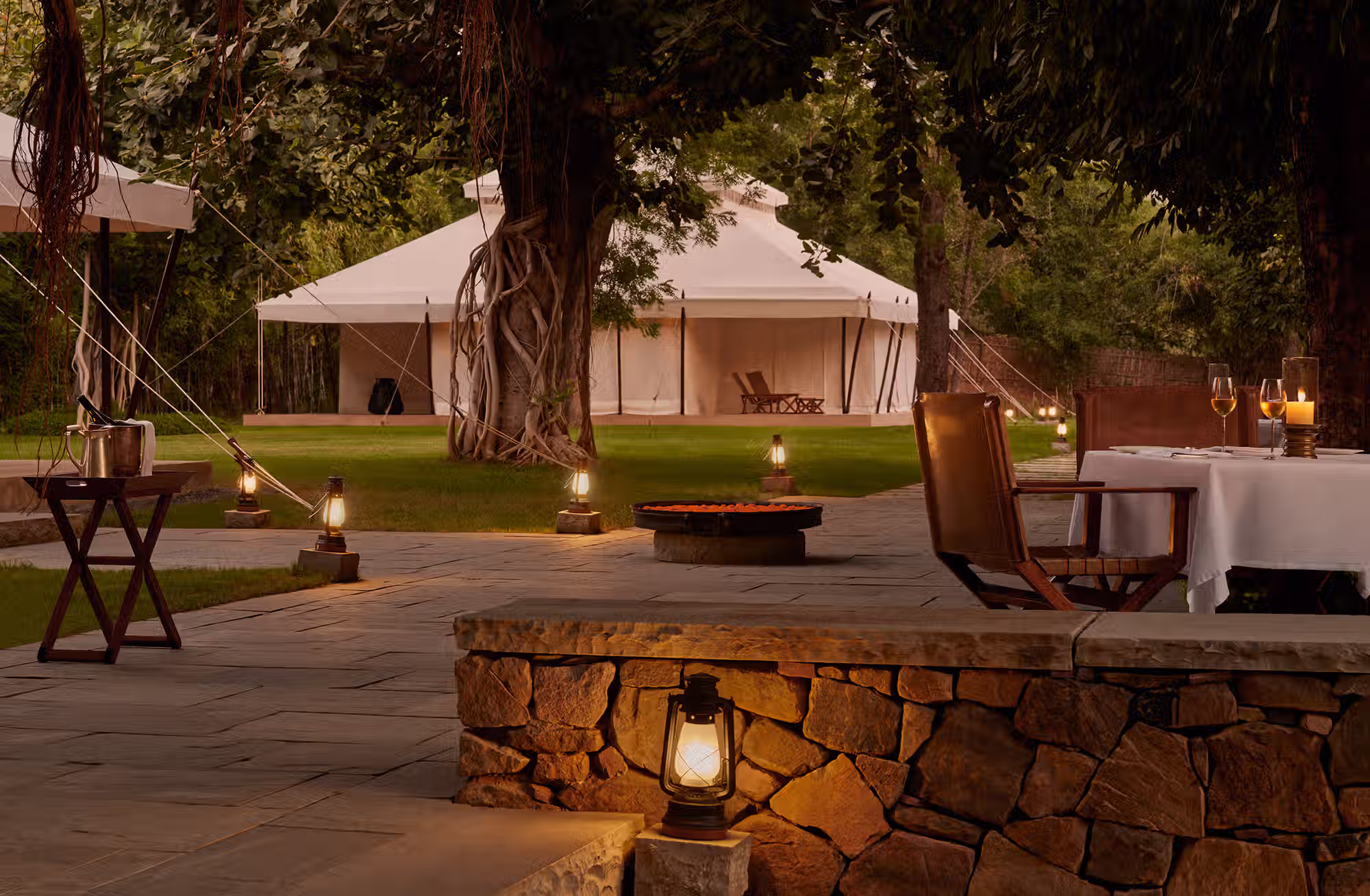 Spazi generosi, privacy e natura trasformano il fascino degli antichi accampamenti Moghul in un modo contemporaneo di vivere il safari. — immagine 3