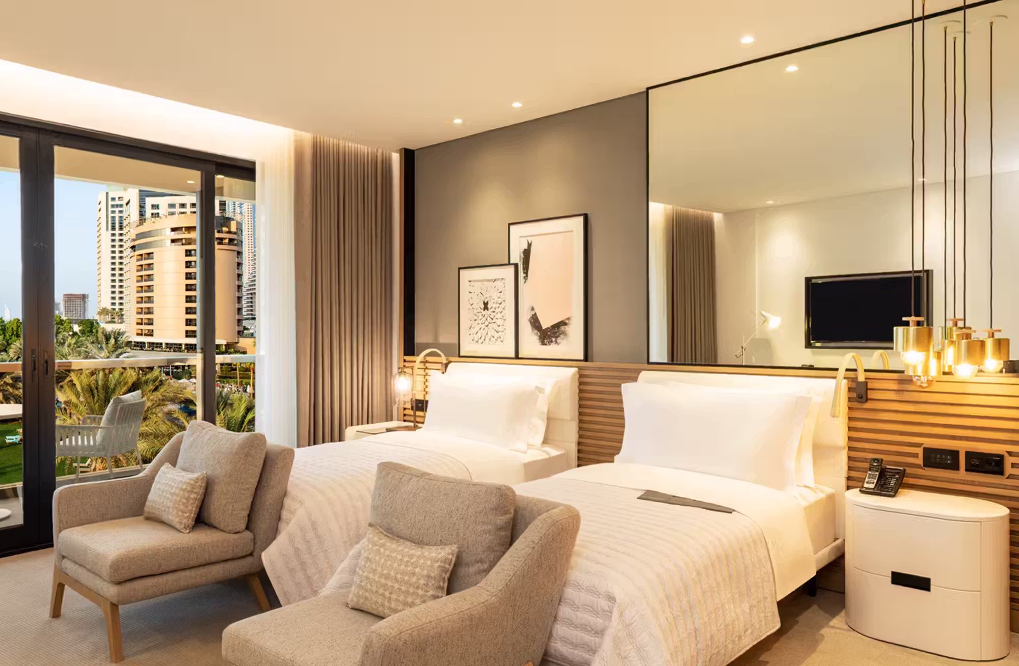 509 camere e suite, con viste sul Golfo Arabico o Dubai Marina e soluzioni pensate per differenti modi di viaggiare. — immagine 4